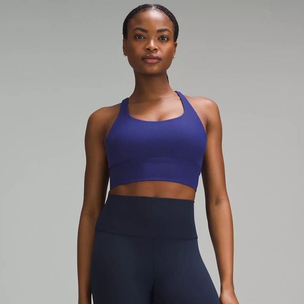 NWT Lululemon Longline Ribbed Energy Bra